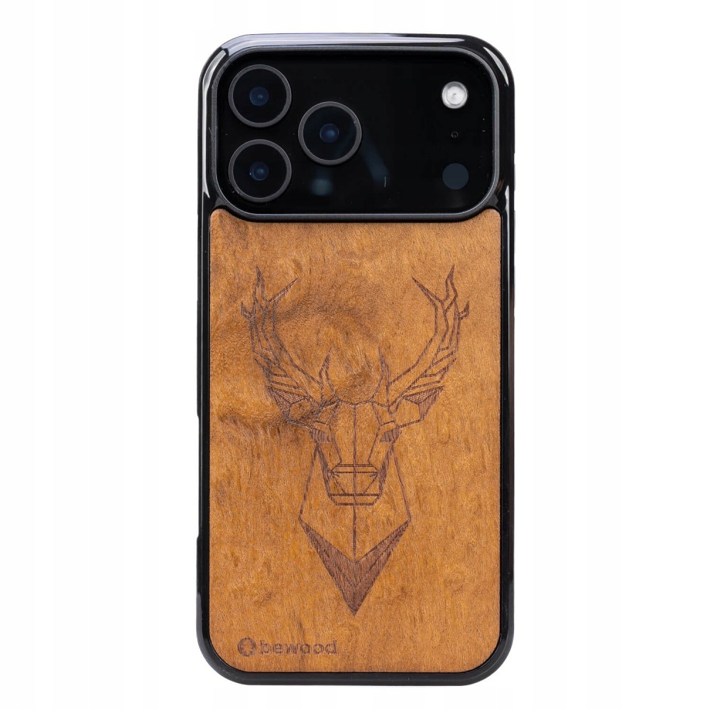 Dřevěné Pouzdro Bewood pro iPhone 17 Pro Max Jelen Imbuia