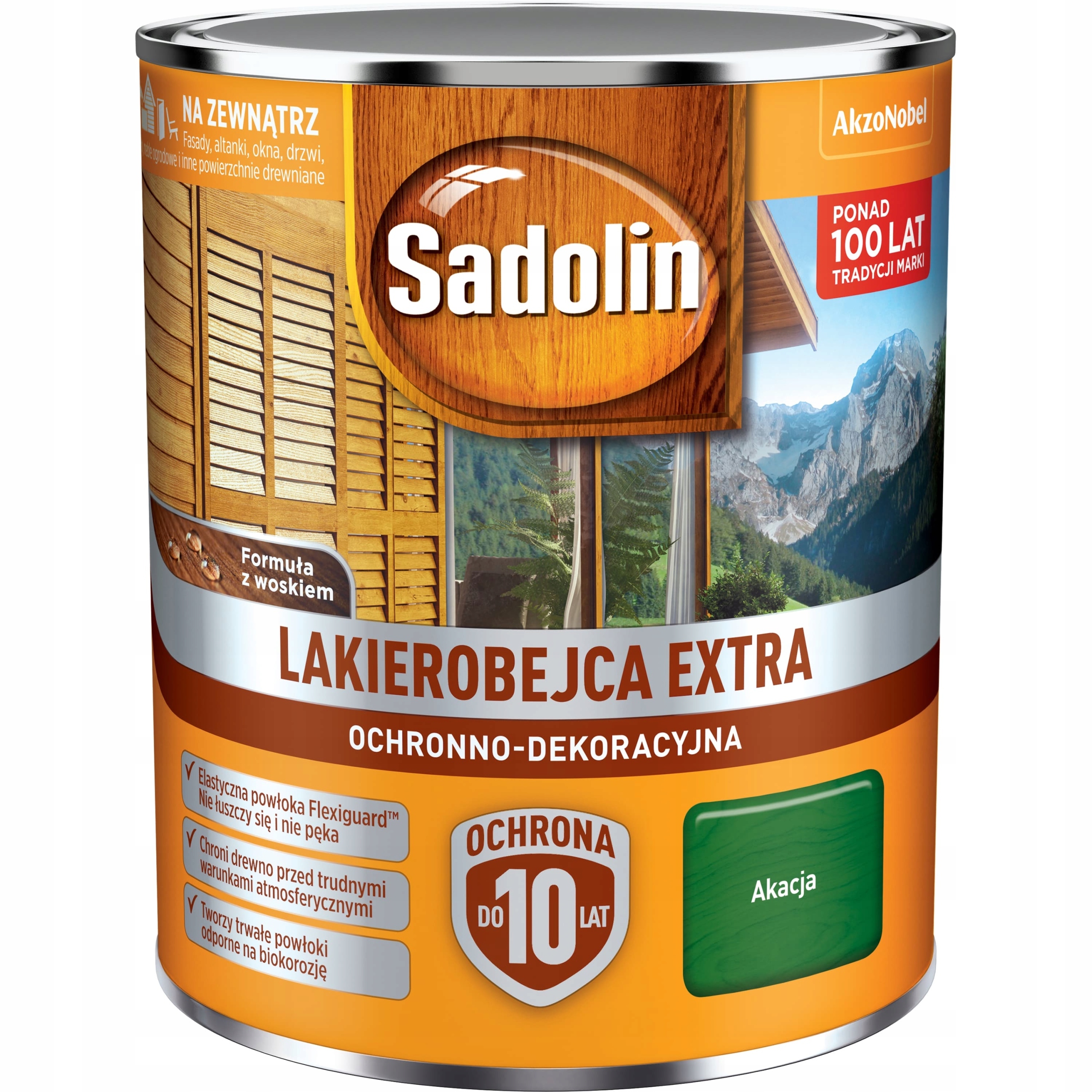 SADOLIN EXTRA Lakierobejca 0,75 l akacja półmat