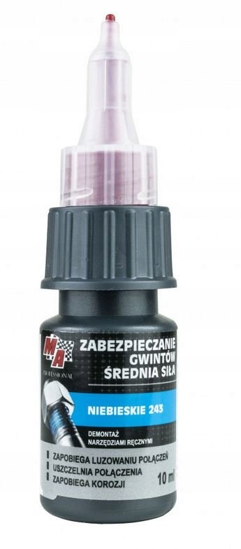 

Środek do Zabezpieczenia gwintów Niebieski Średn