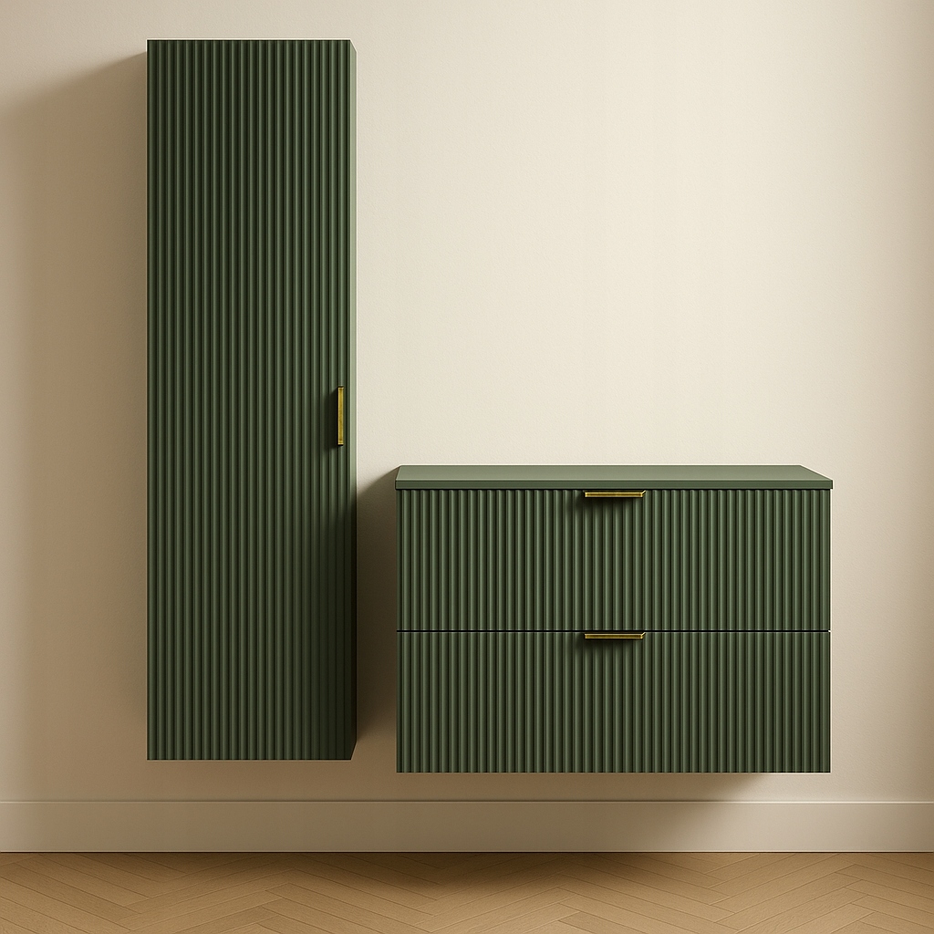 Skříň 80 cm se 2 zásuvkami sloupek 120 cm Šalvěj Willy