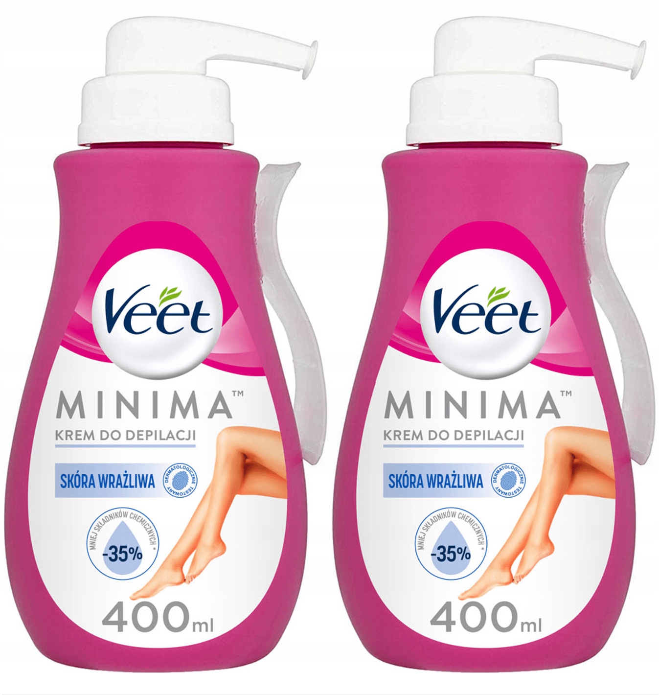 

Veet Krem do depilacji skóra wrażliwa 400 ml x2