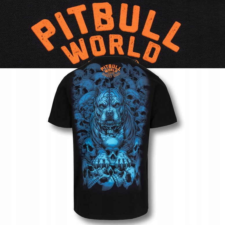 Pánské Tričko Pitbull Bavlněné tričko s potiskem Guardian Angel