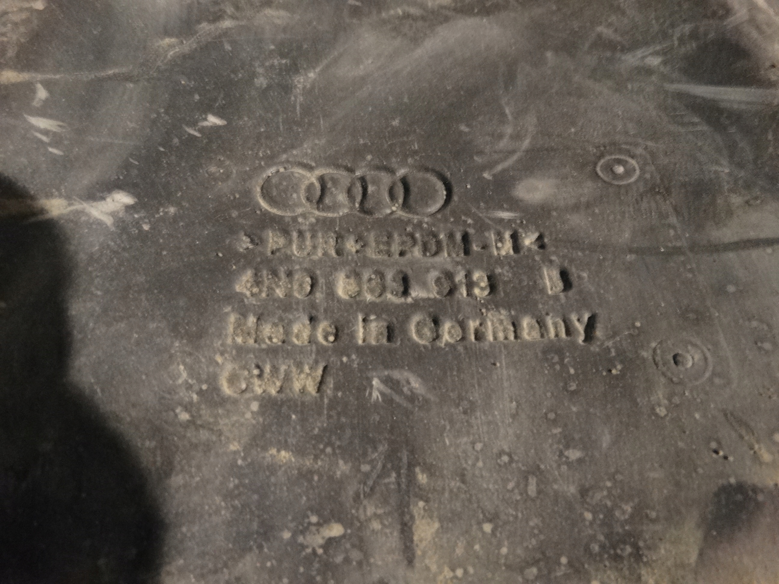 SCHALLDÄMMUNG TUNELU GETRIEBE GETRIEBE AUDI A8 D5 1