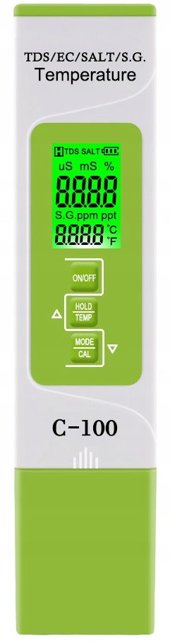 Фото - Фільтр для води Temp Elektroniczny miernik zasolenia Tds Ec  Wody 