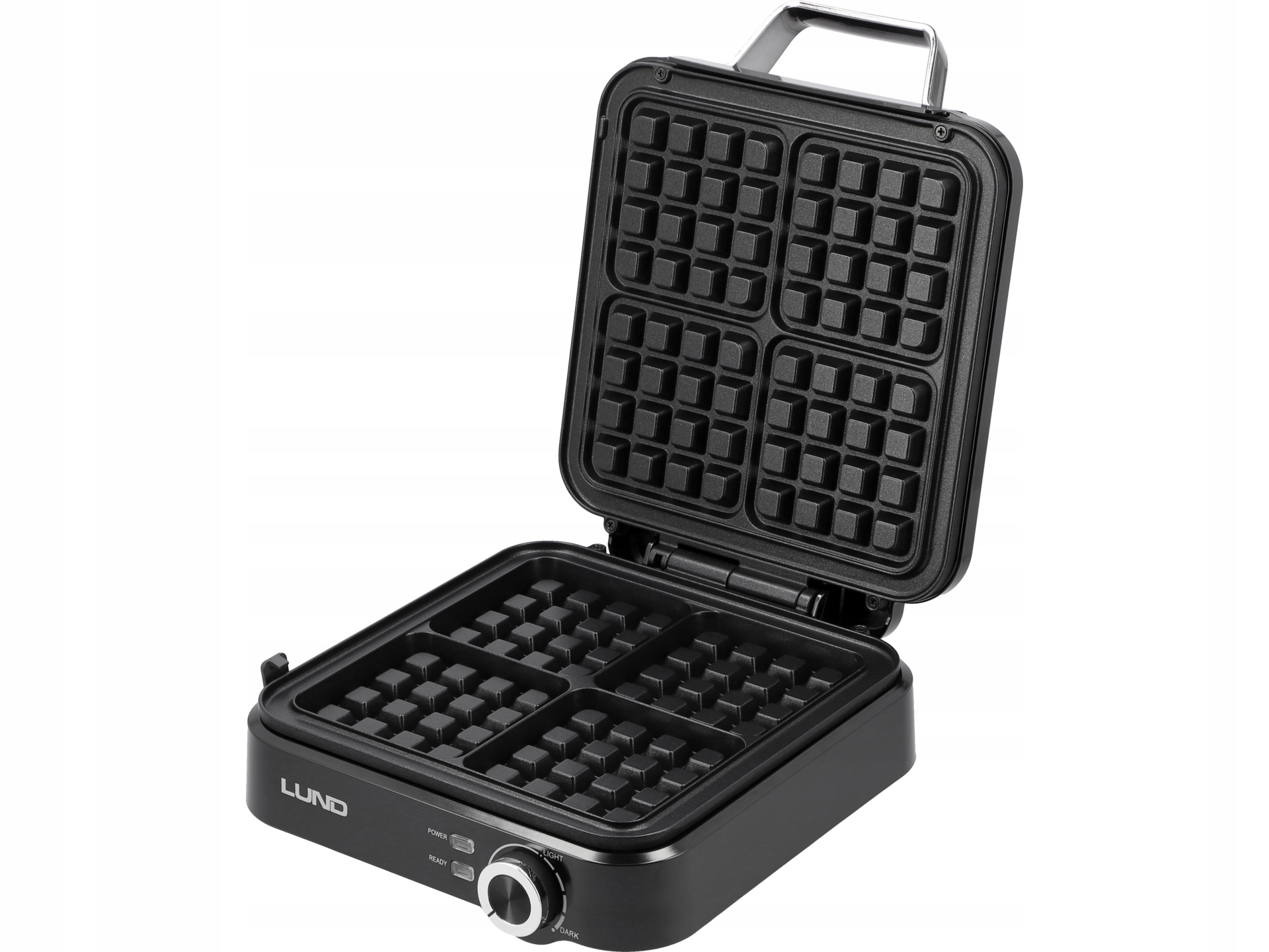 Vaflovač Lund 68015 1500 W černý Na 4 Vafle