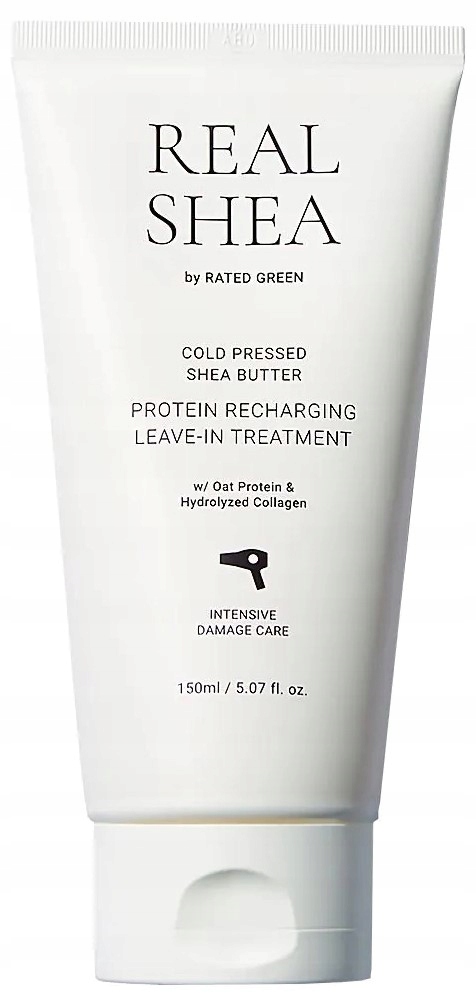 Rated Green Real Shea Kuracja do włosów odbudowująca proteinowa 150 ml
