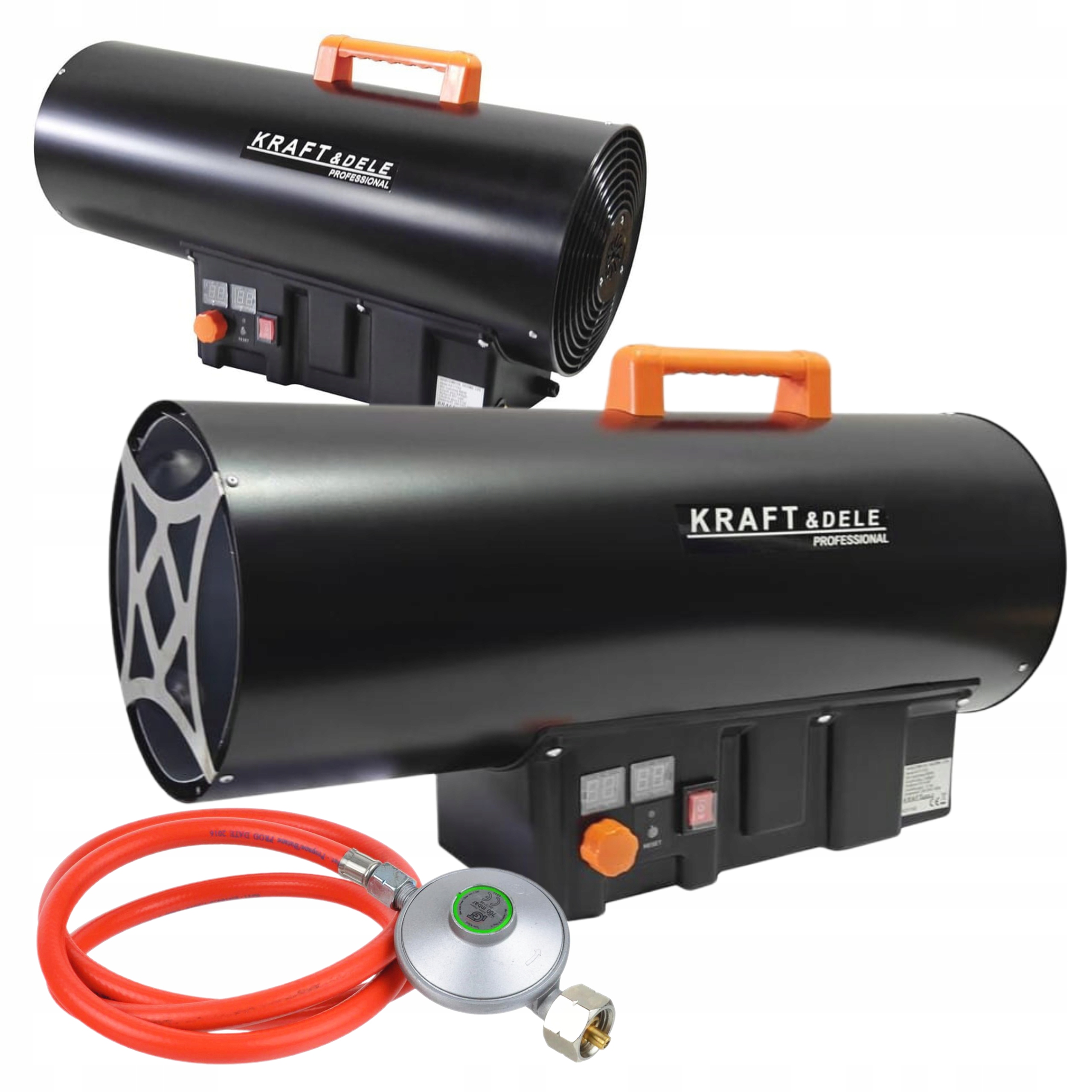 Plynový Ohřívač 60 kW Termostat Ohřívač Dmychadla Kamna 872 m3/h