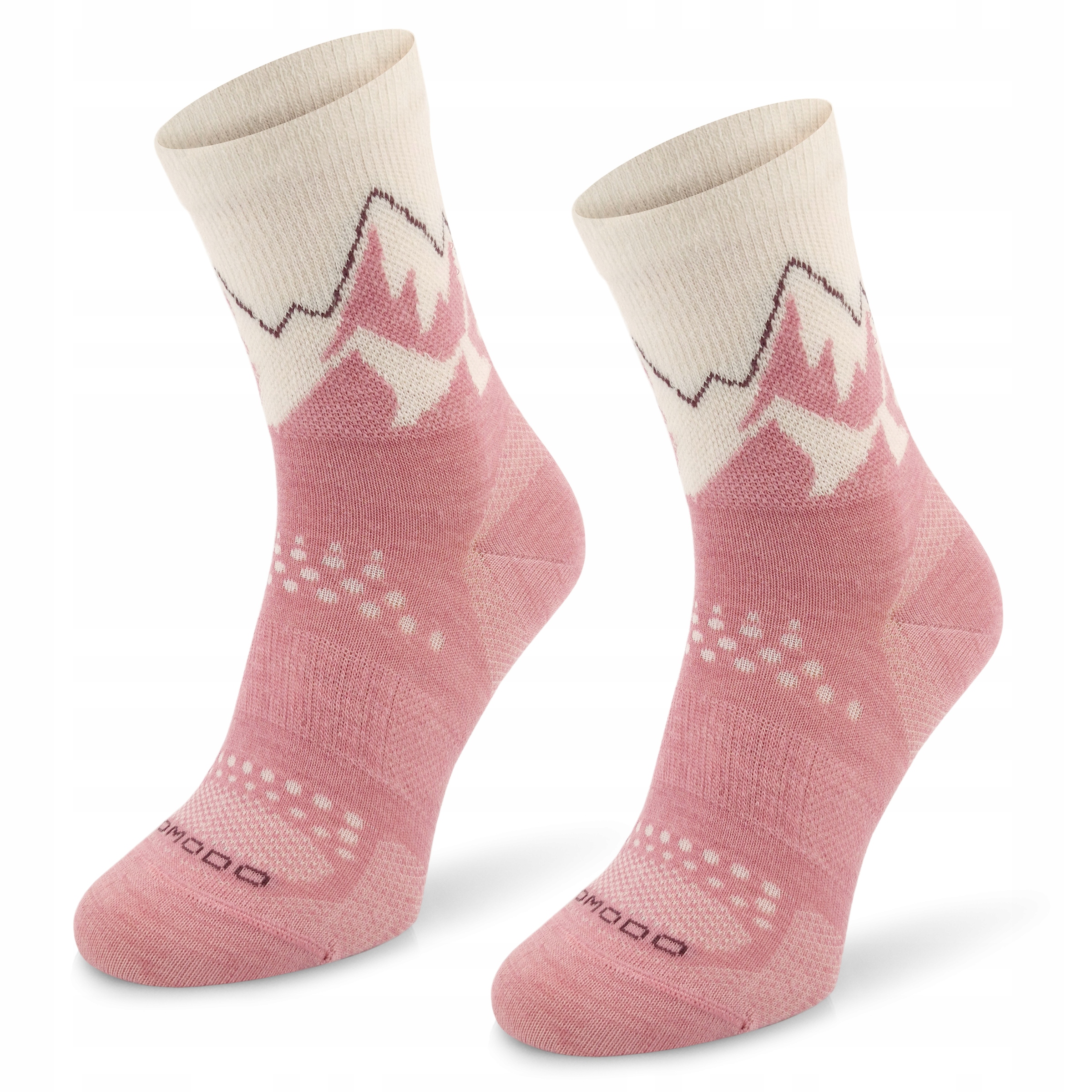 Krótkie termoaktywne skarpety trekkingowe na lato 50% merino wełna alpaki