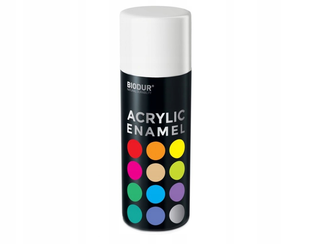 

Spray Farba Akrylowa 400ml Ral 9010 biała połysk