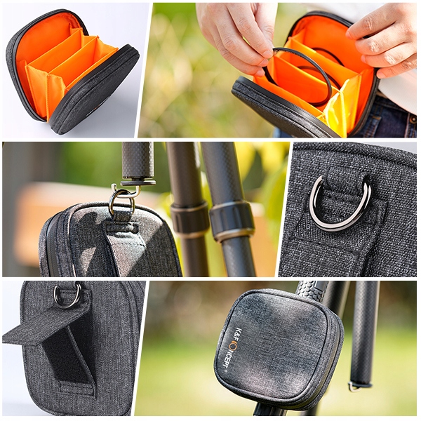 Zestaw filtrów MAGNETYCZNYCH MC UV CPL ND1000 72mm Marka K&F Concept