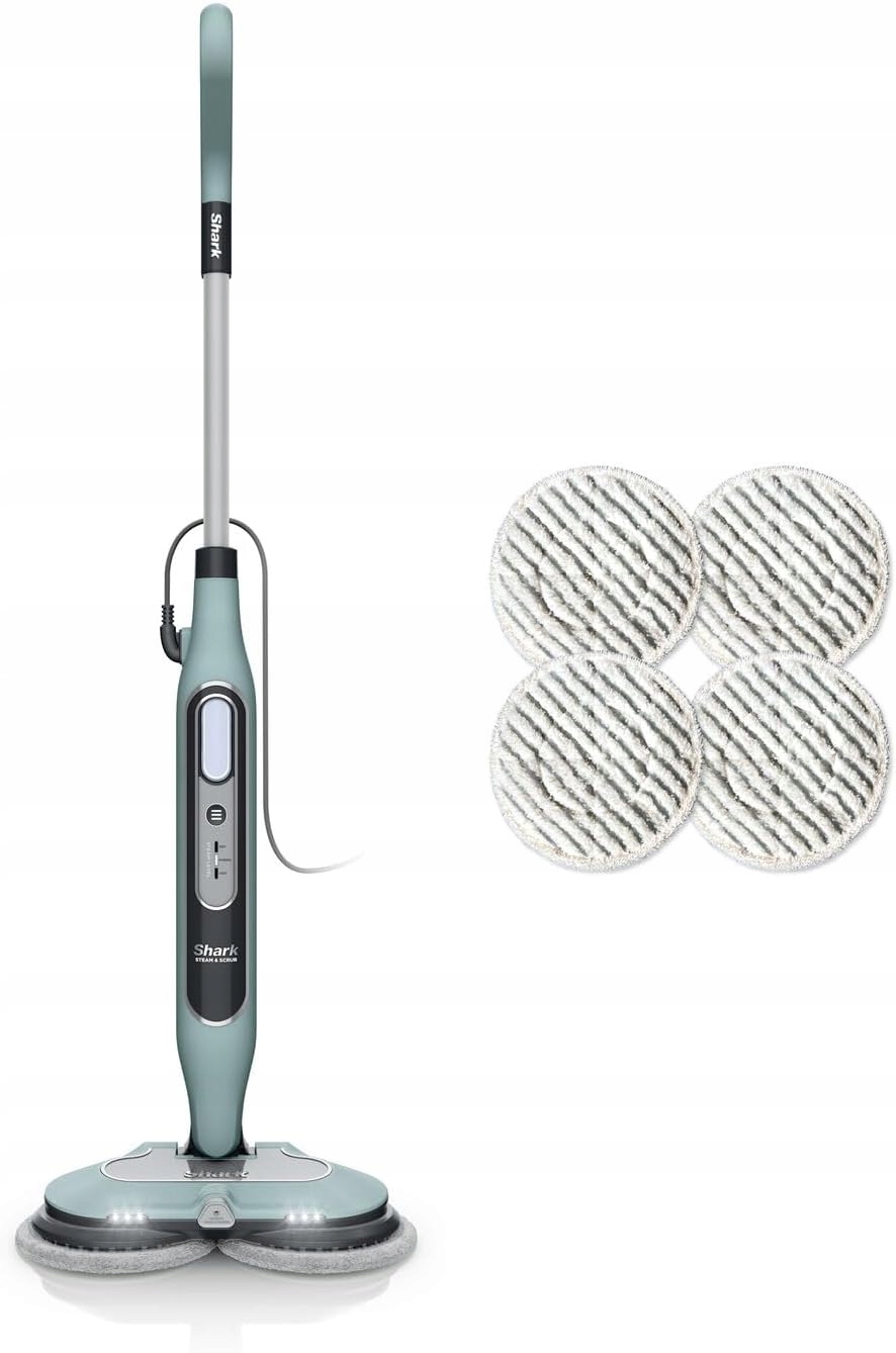 Parní Mop 1120 W 350 ML Automatický Steam Blaster Dezinfekce 6 Padů 8 M