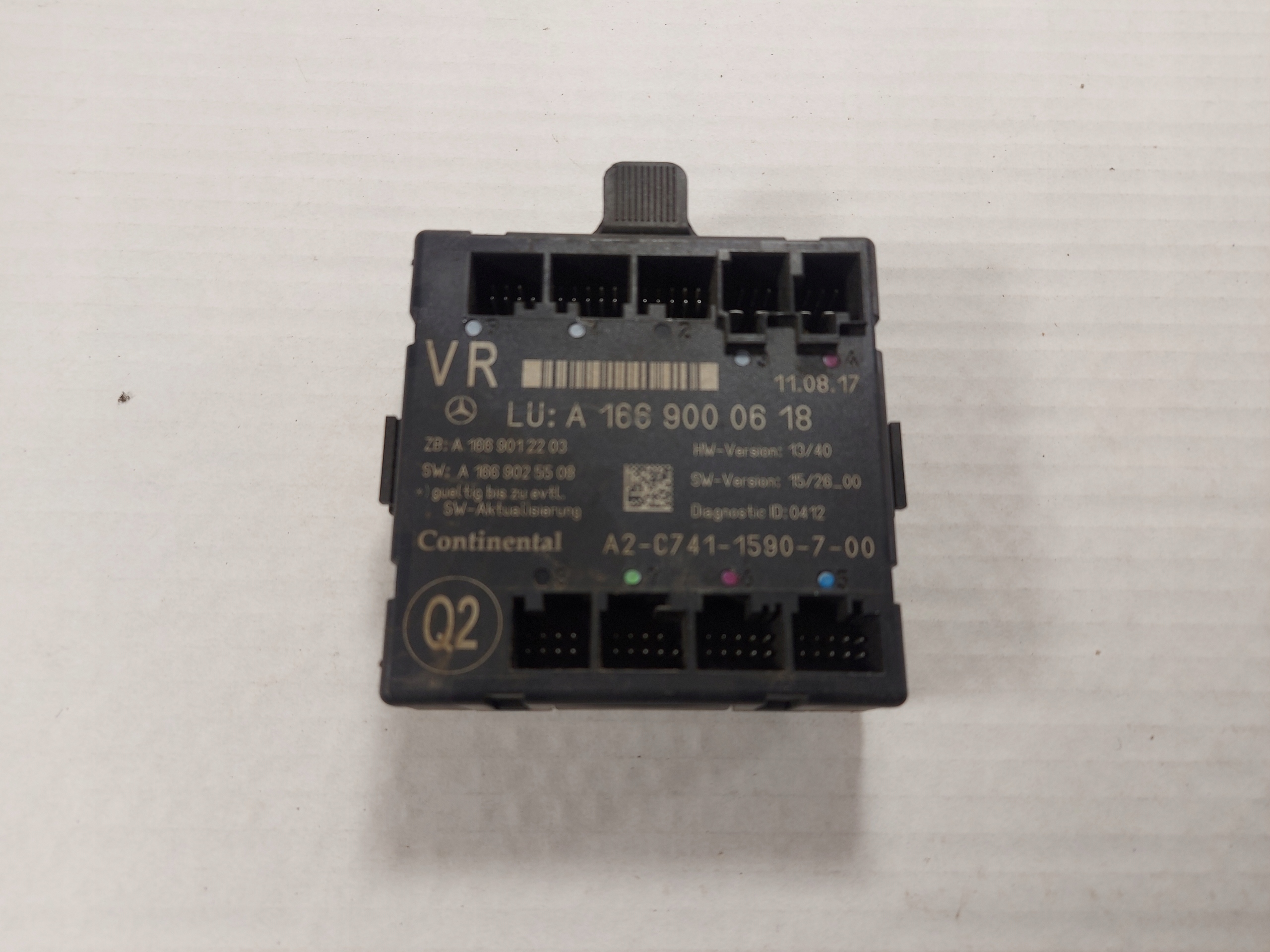 GLE W166 модуль драйвера двери A1669000618