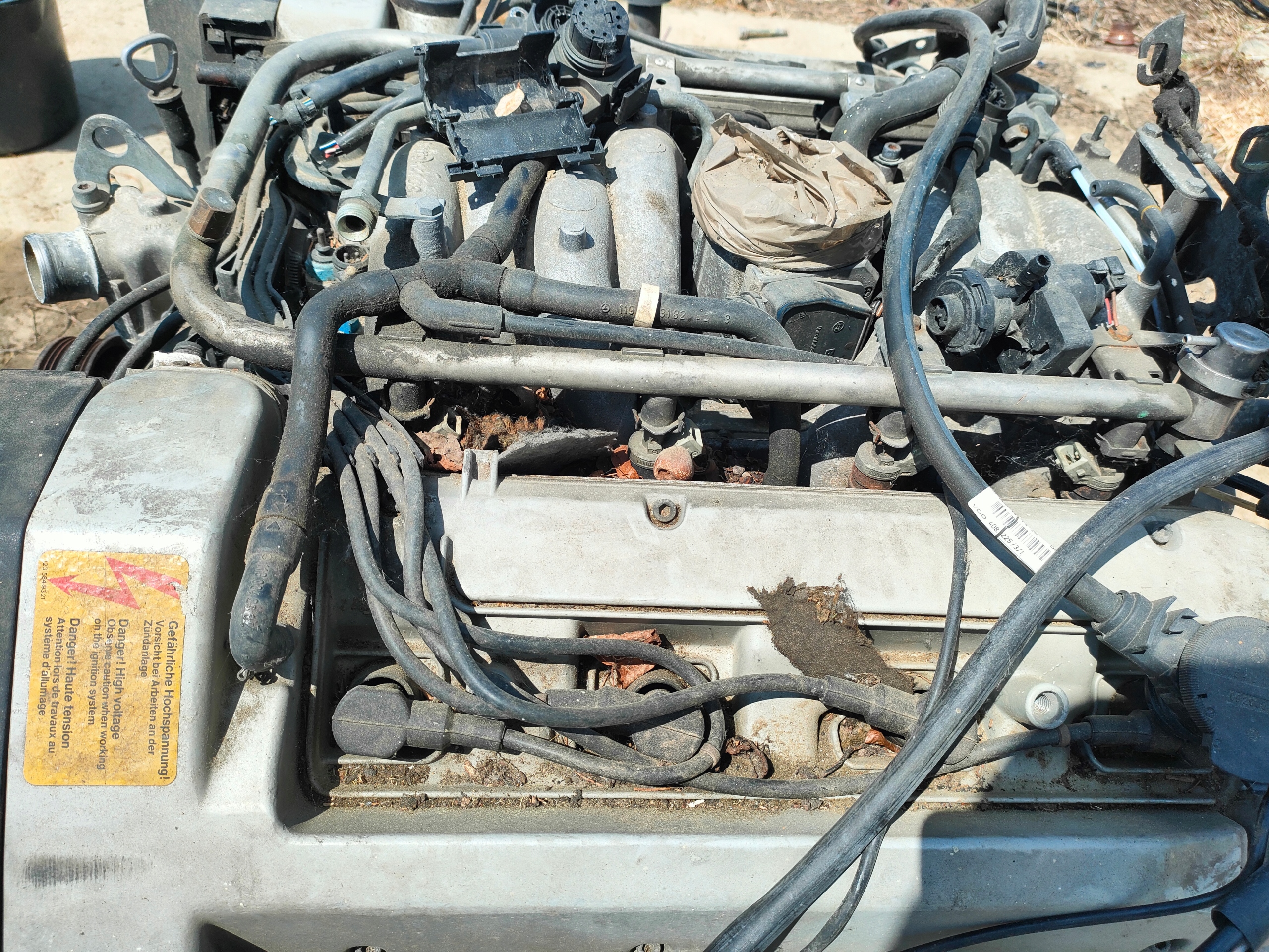 engine M119 MERCEDES W140 5,0 V8 petrol