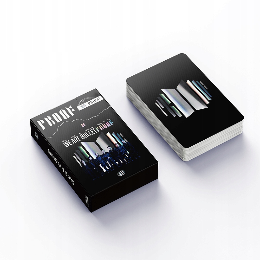 ZESTAW 55KART LOMO KPOP BTS PROOF ALBUM 2022 Szerokość produktu 5.7 cm