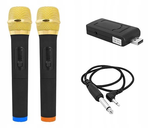 Zestaw mikrofonów bezprzewodowych MIC03 2szt USB