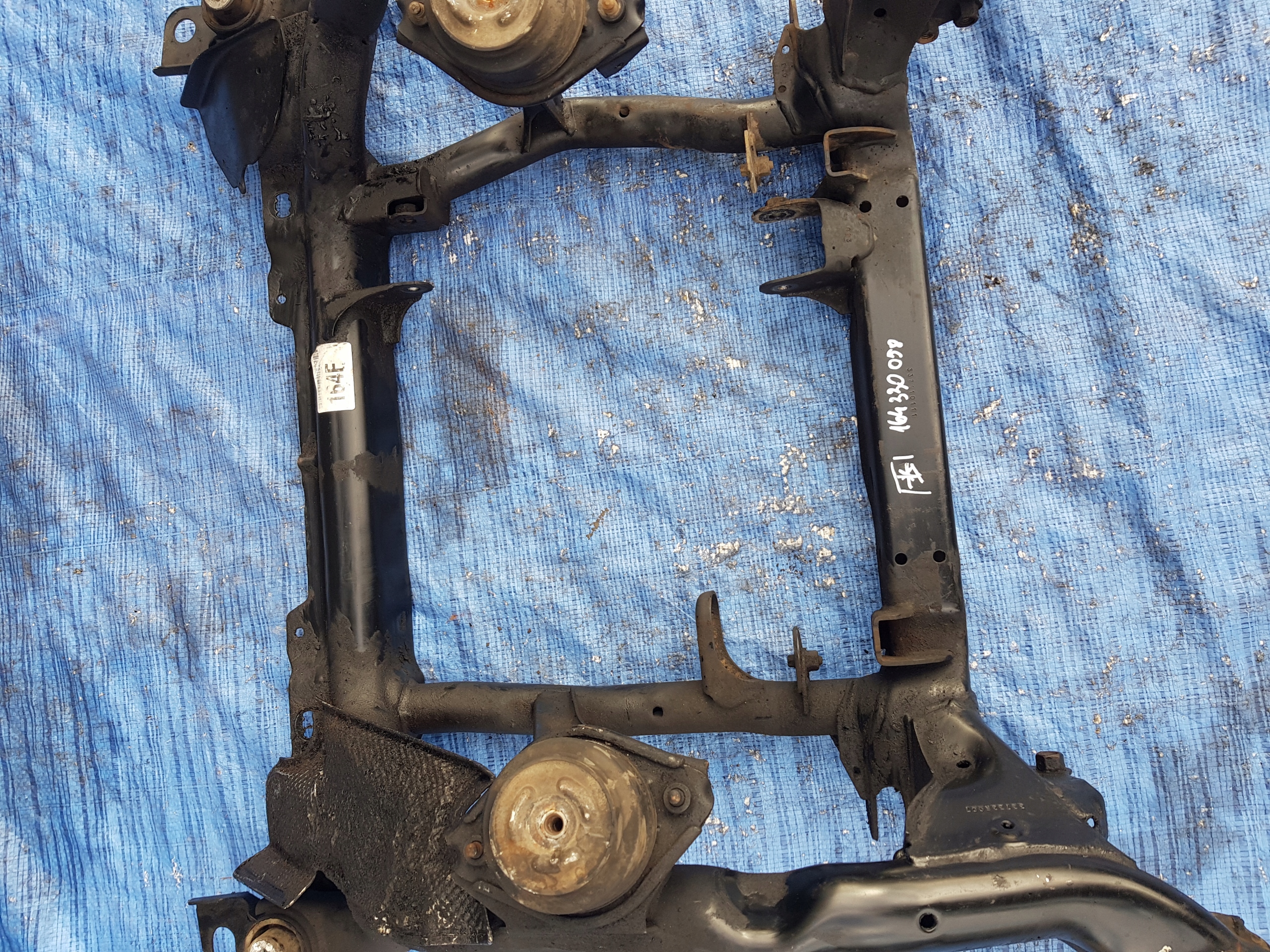 axle beam subframe axle beam front front MERCEDES ML W164 GL X164