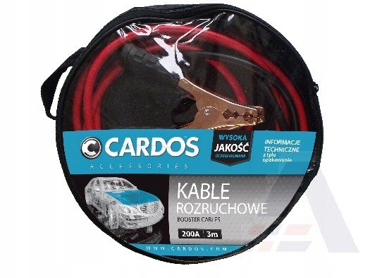 

Kable rozruchowe K2 Cardos AA1022 200 A 2,5 m