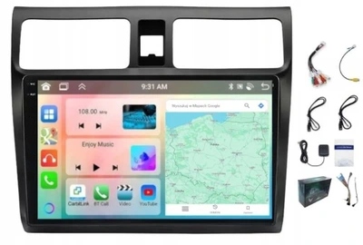 Rádio Navigácia Gps Android Suzuki Swift 2004-2010 Carplay 4/64GB