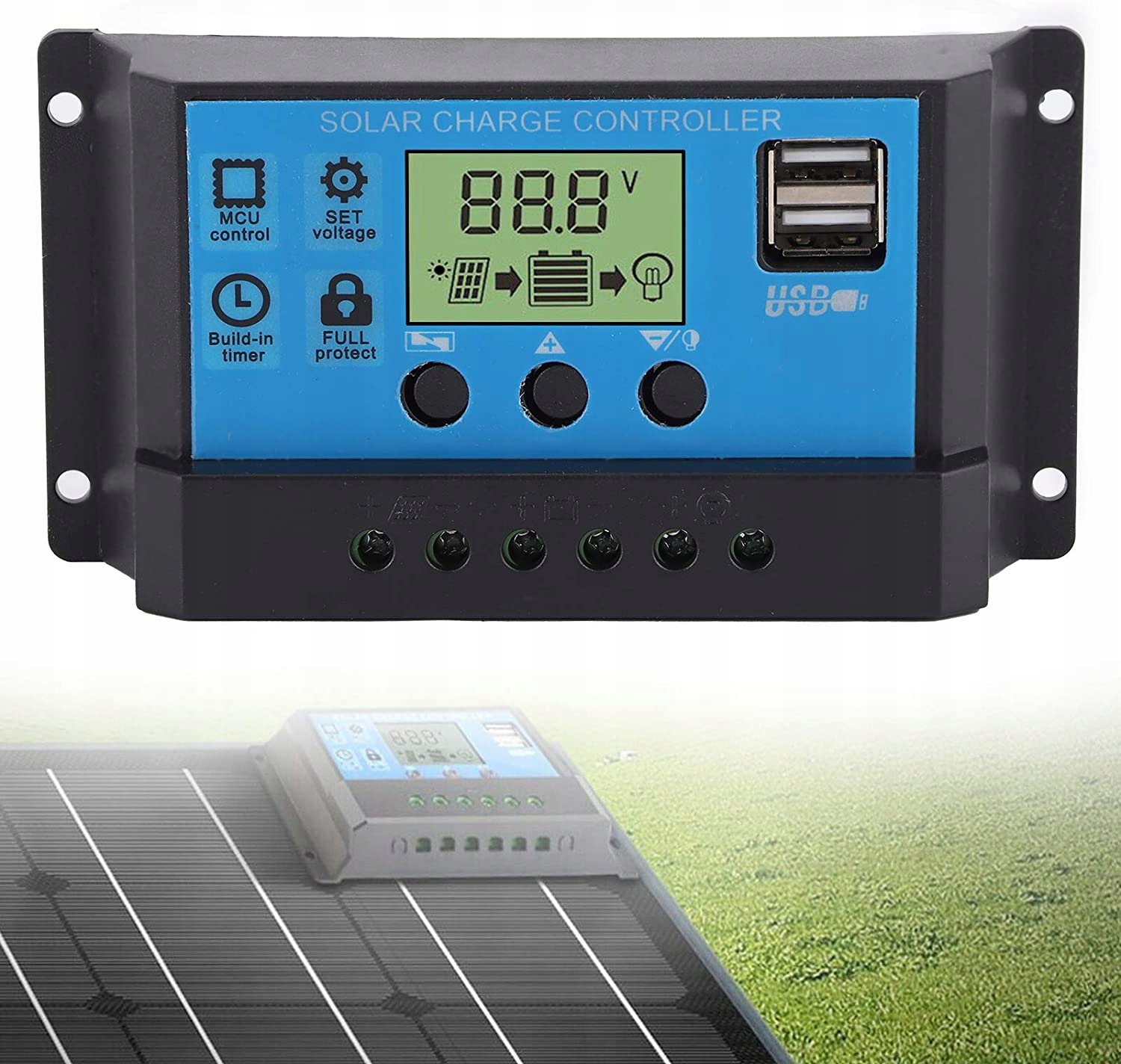 Kontroler rozadowania adowania adowania sonec