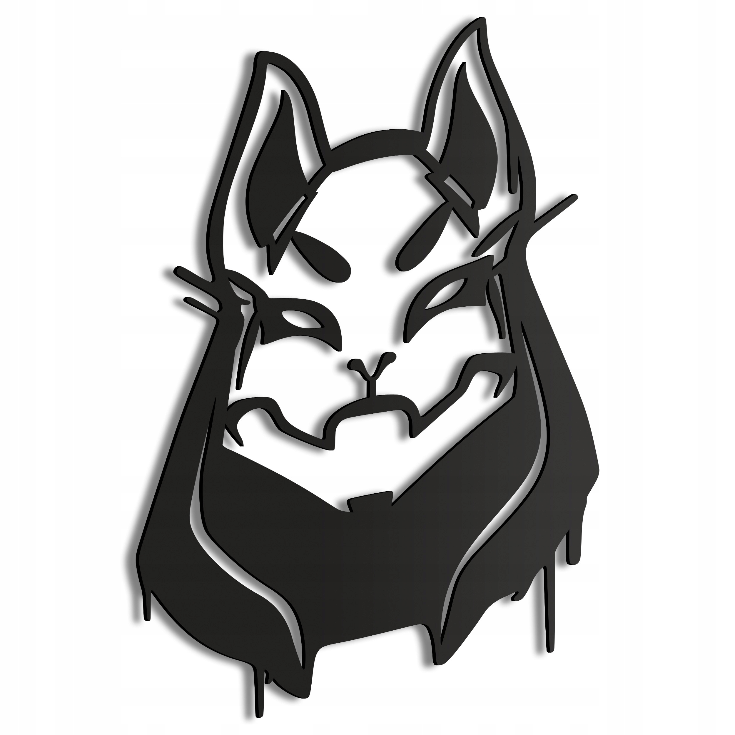 Dřevěný 3D obraz Ronin Fortnite Nástěnná Dekorace Dárek
