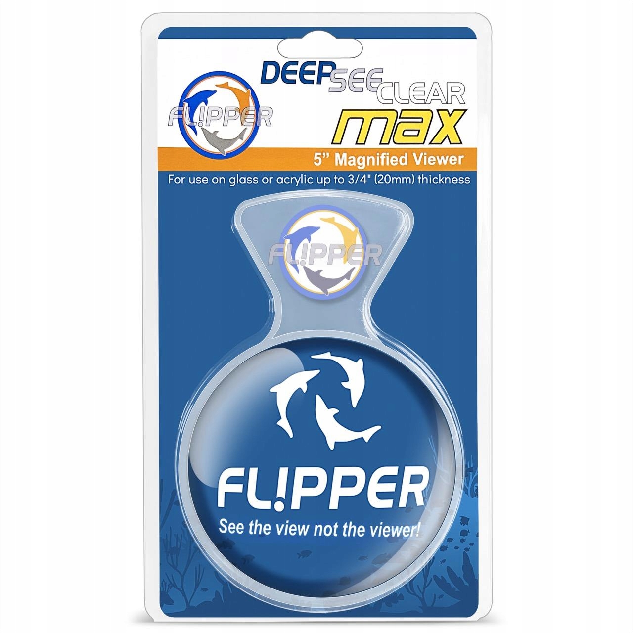 Levně Flipper Deepsee Max Clear Lupa Do Akvária