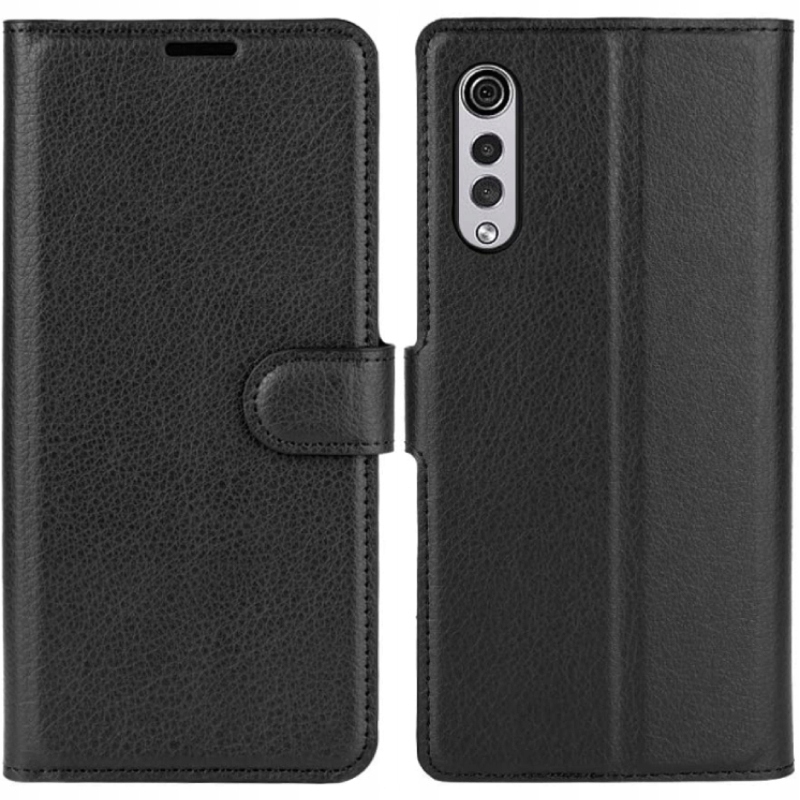

Litchi Etui Skórzane Portfel Do Lg Velvet