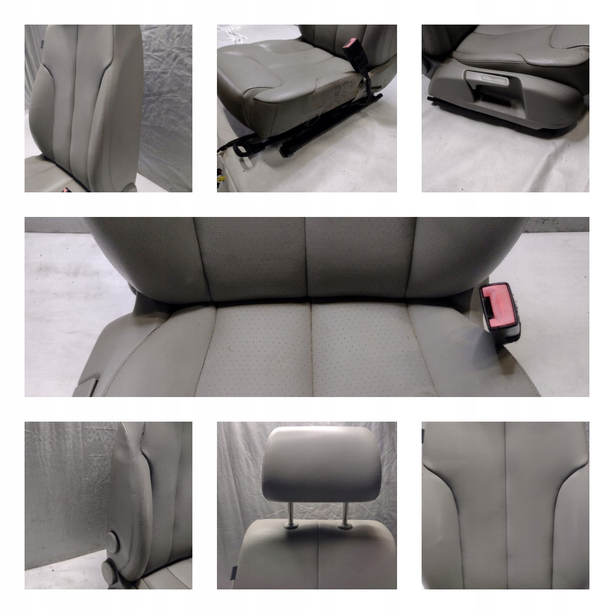 seats front heated seat rear part side Volkswagen Passat B6 sedan
