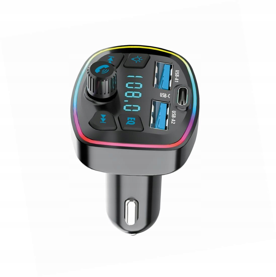 ładowarka samochodowa transmiter Fm Bluetooth 3 wejścia do T Phone 2