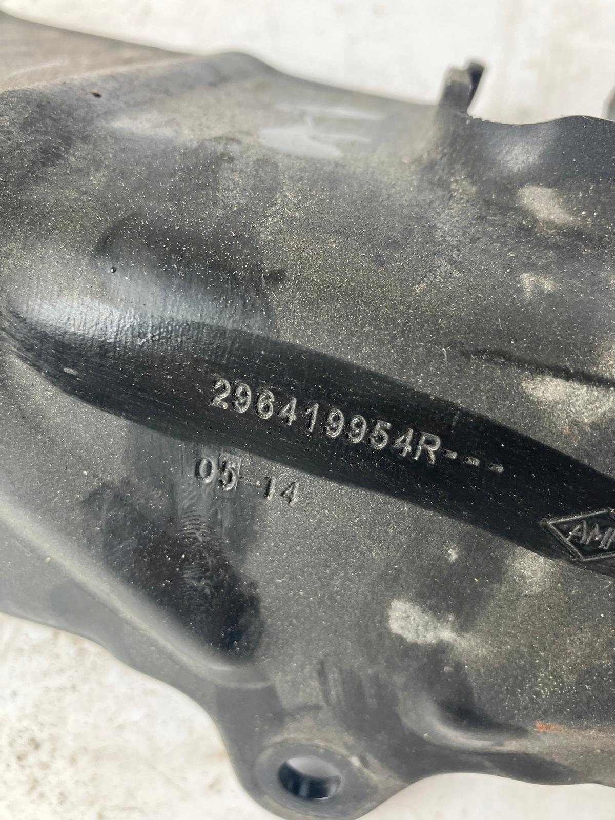 motor cover RENAULT ZOE 296419954R