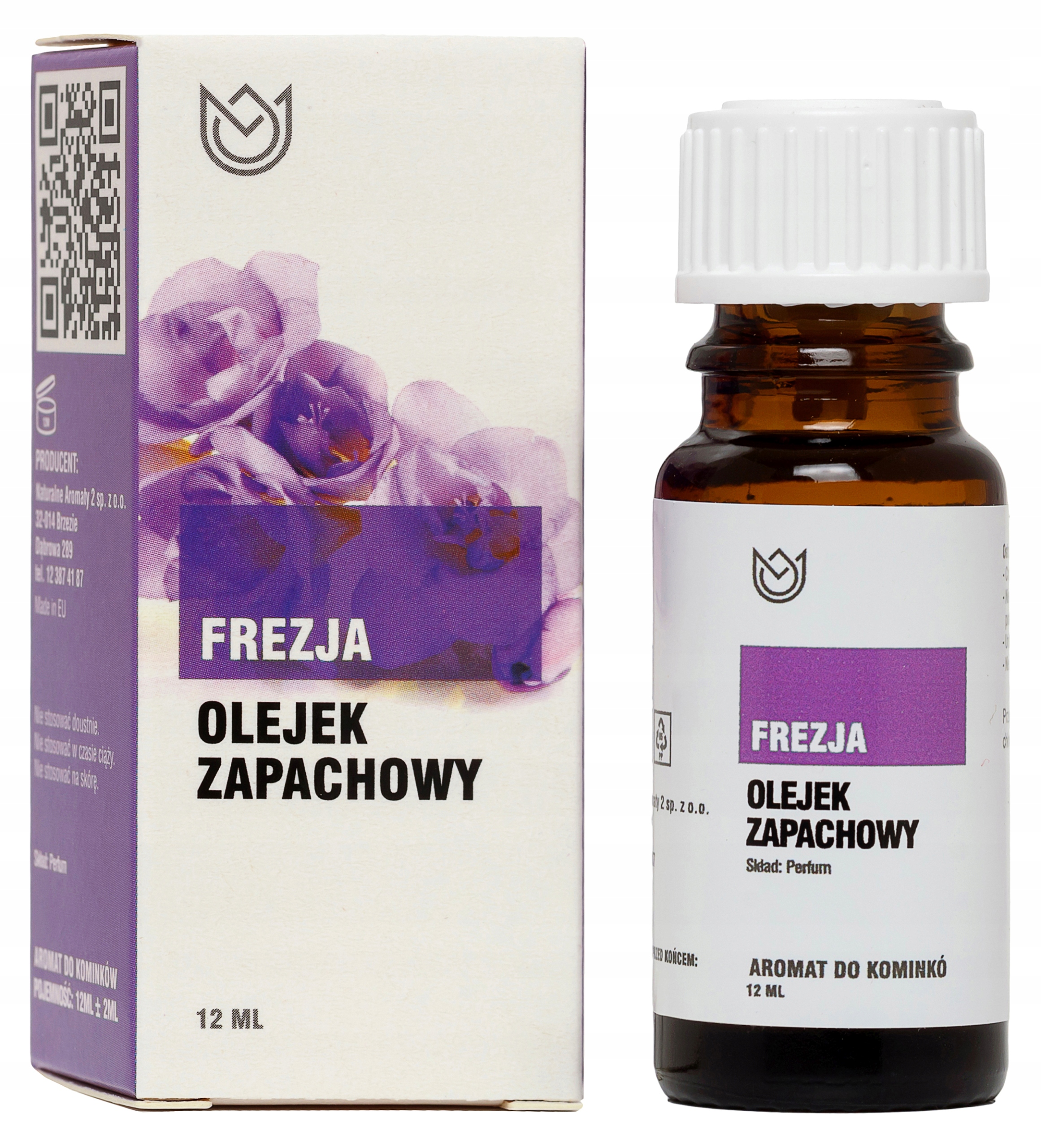 

Frezja Olejek Zapachowy 12 ml, Kwiatowy