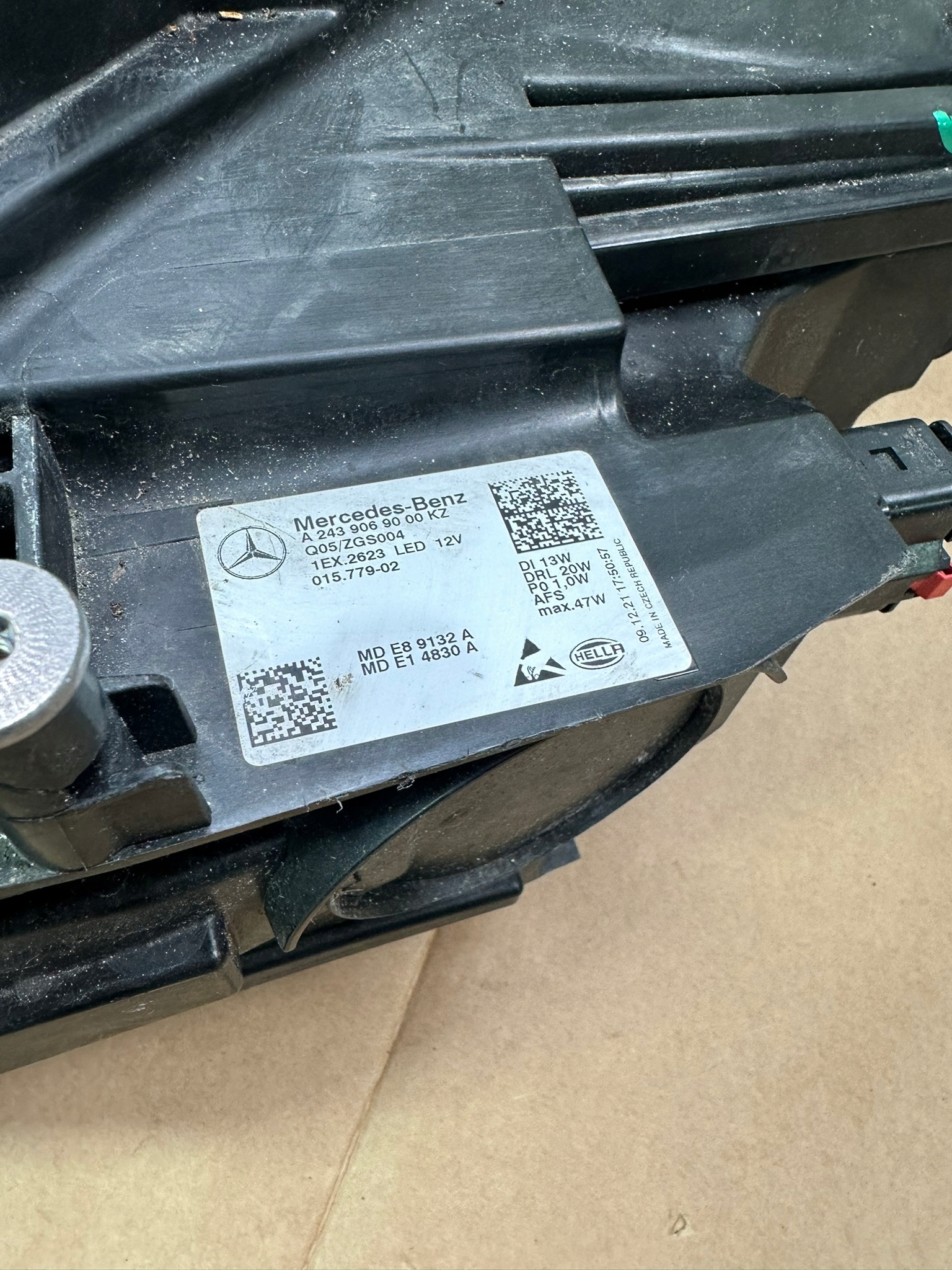 Frontscheinwerfer Mercedes-Benz EQA H243 A2439069000 LED Rechts Headlight - Thumbnail 9