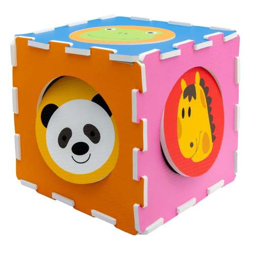 KOLOROWA MATA PIANKOWA ZWIERZĘTA SMILY PLAY Marka Smily Play
