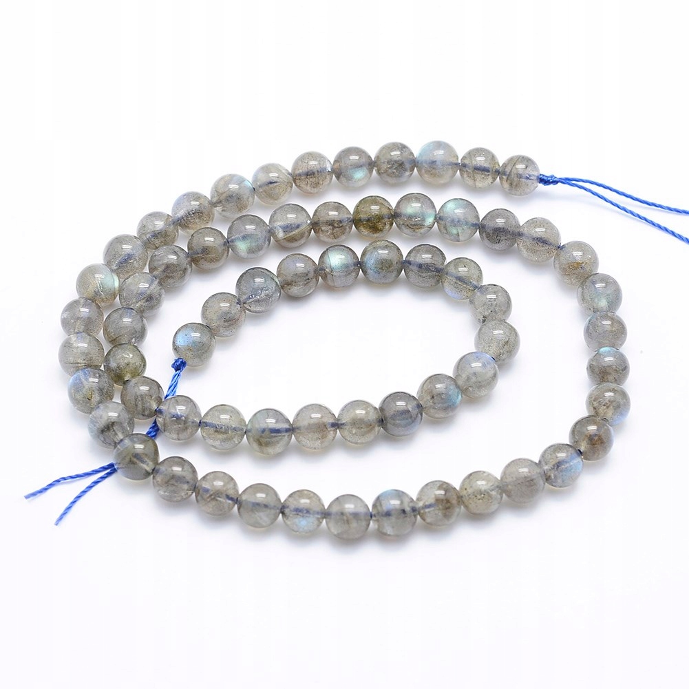 Korálky Přírodní Labradorit 6-6.5mm 60ks/38cm