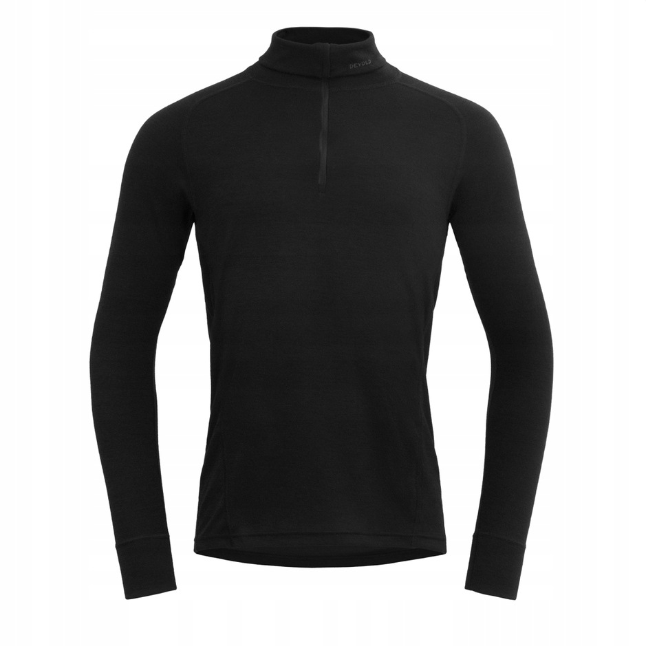 Pánský termoaktivní golf Devold Duo Active Merino 205 černý XL