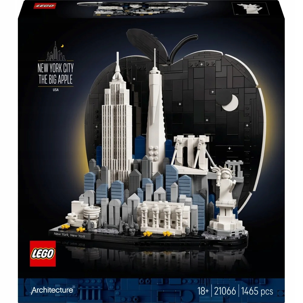 Lego Architecture New York Velké jablko 21066