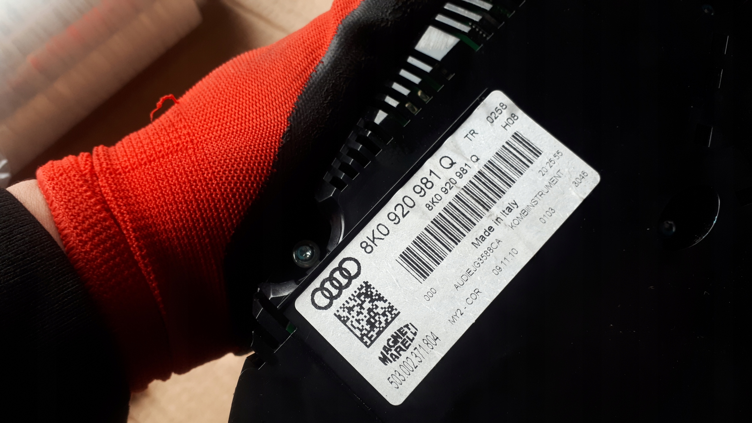 S4 B8 спидометр Fis 3.0 TFSI часы 8K0920981Q