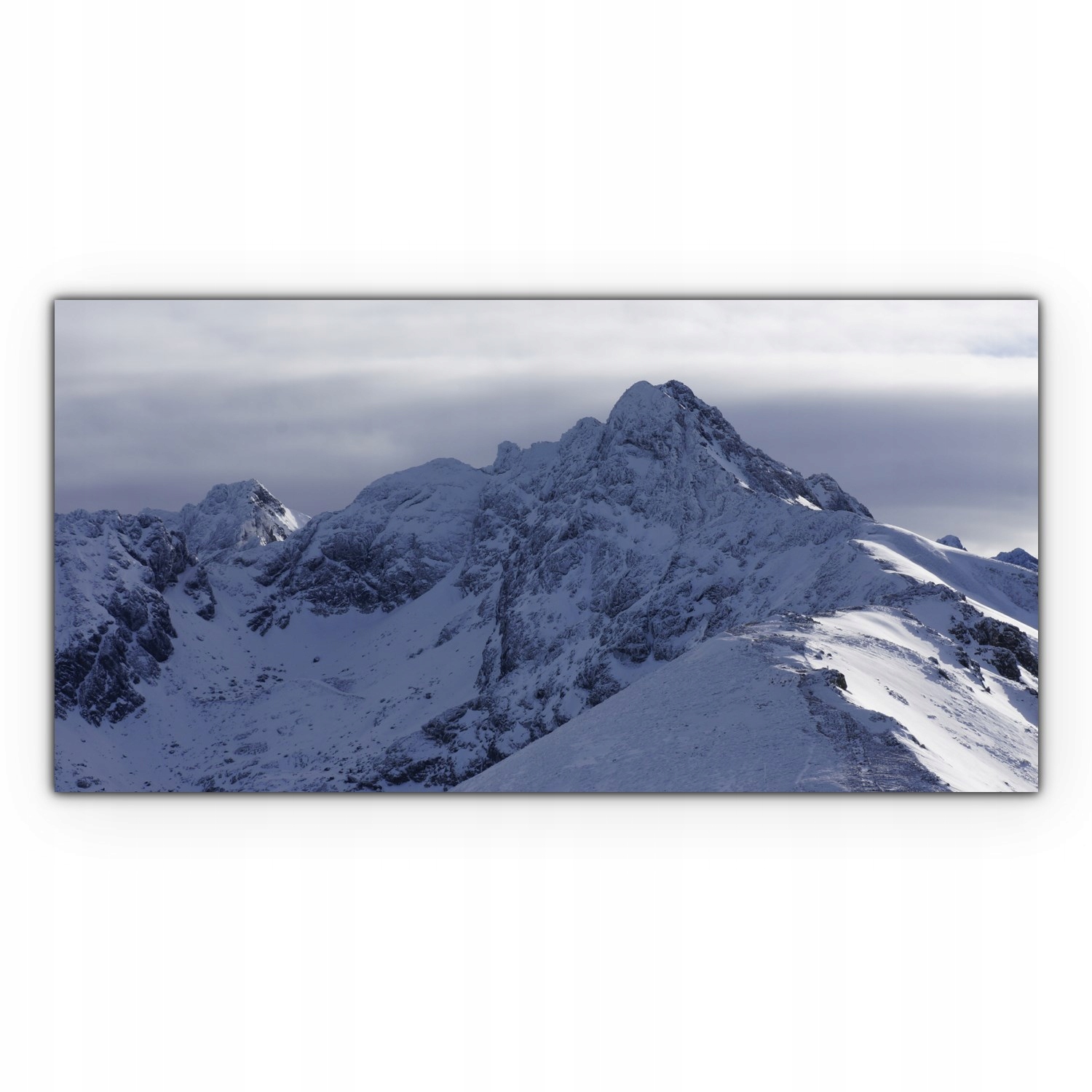 

foto-obraz na płótnie 100x50 Góry Zima Krajobraz