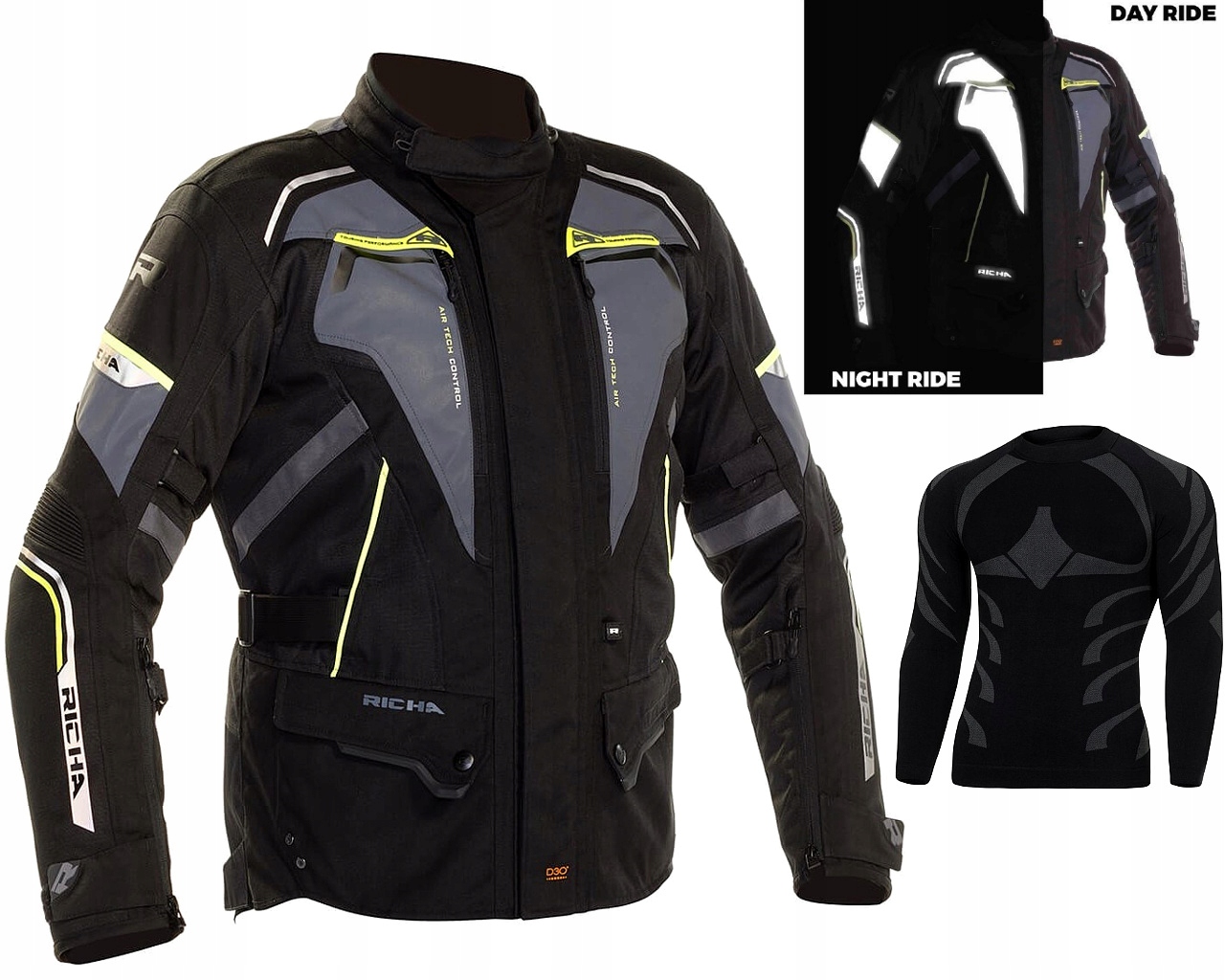 KURTKA MOTOCYKLOWA RICHA INFINITY II + KOSZULKA M