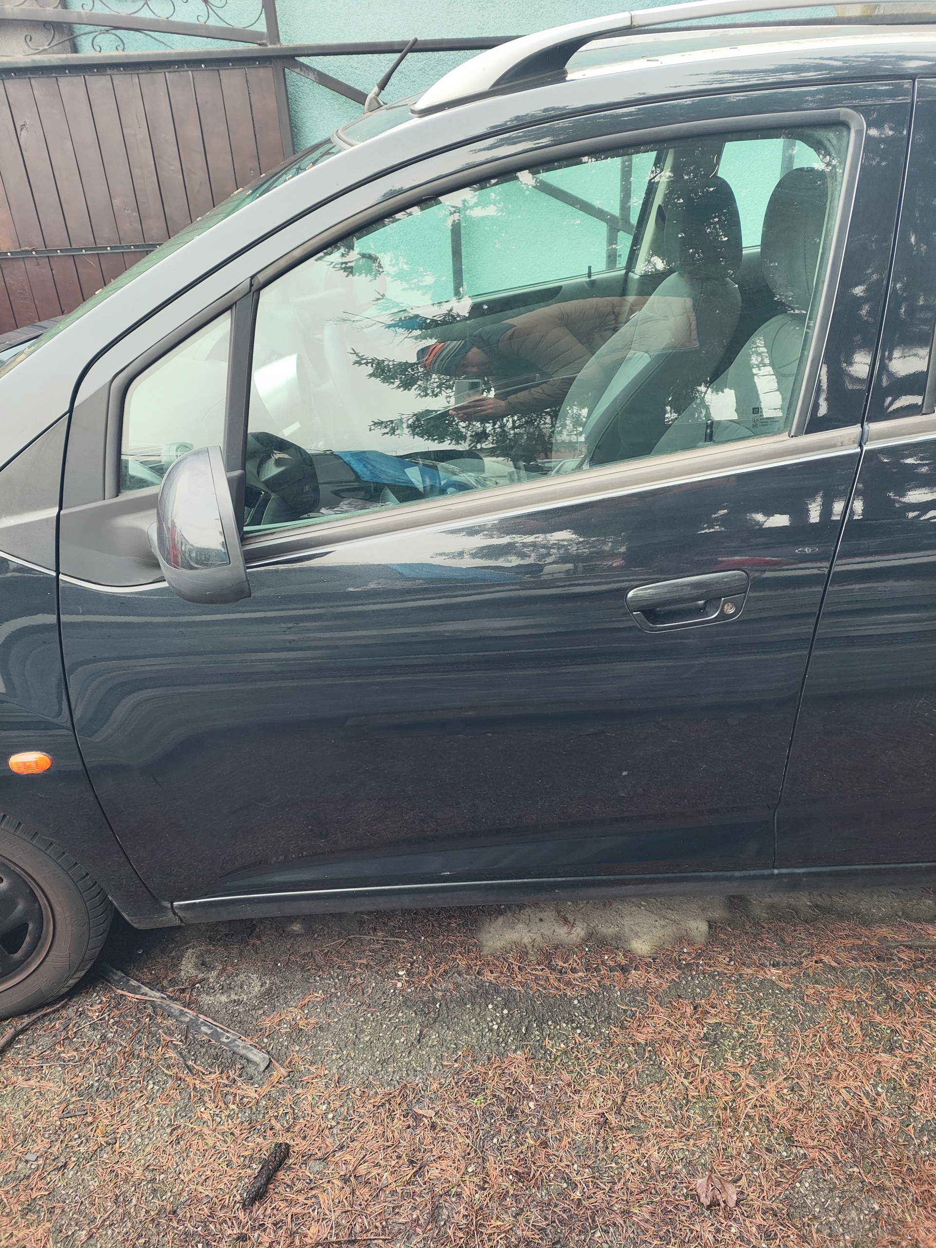 CHEVROLET SPARK M300 DRZWI LEWE PRZÓD PRZEDNIE GAR