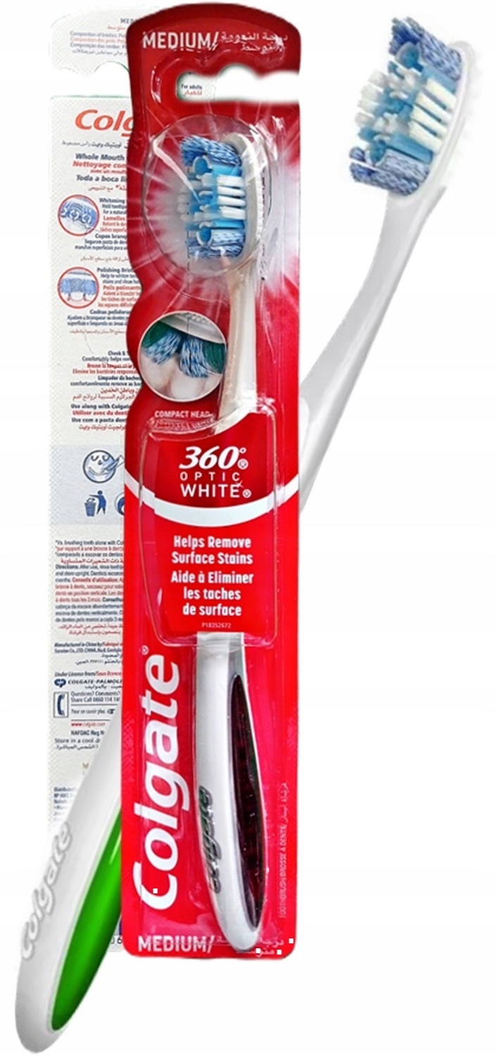 

Colgate Szczoteczka 360 Optic White Medium