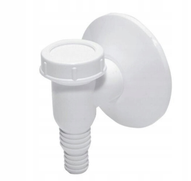 

Syfon Pralki Zmywarki Nadtynkowy biały kanalizacja