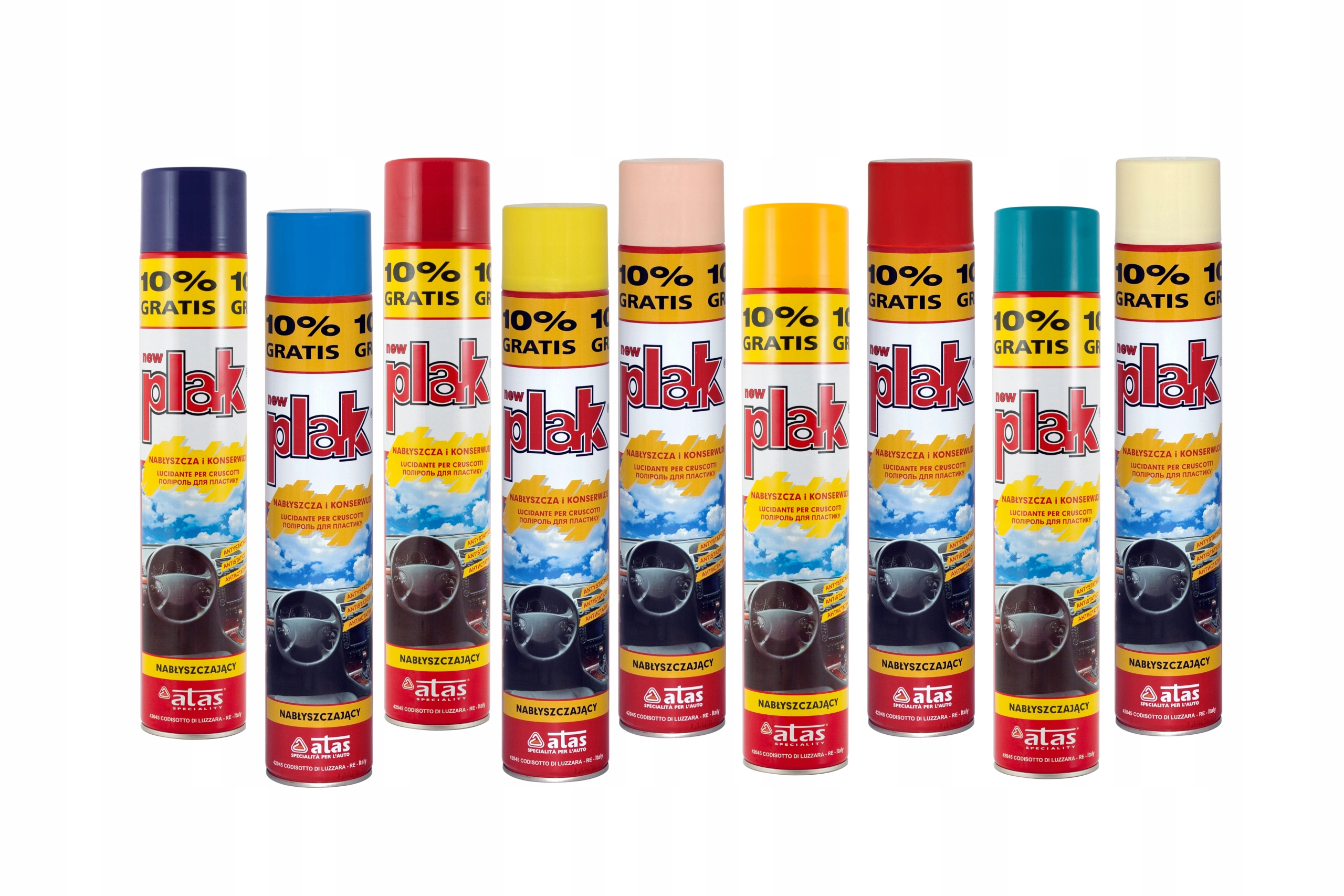 

Atas Plak MIX 750 ml Nabłyszczający MIX Zapachów