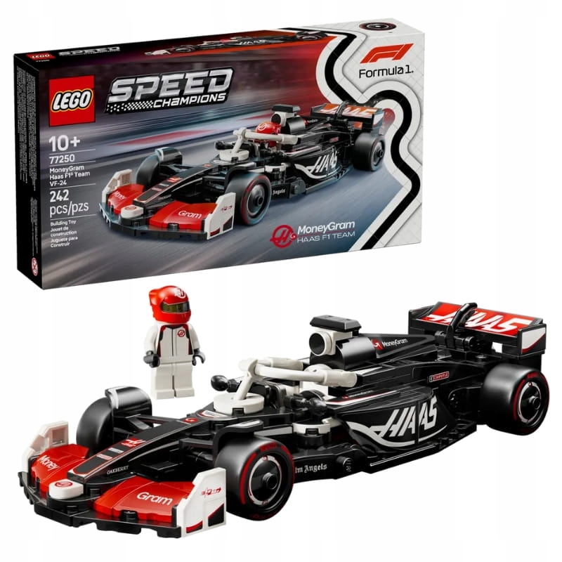 Lego Speed Champions F1 Formule Moneygram Haas Team VF-24 Auto Stavebnice