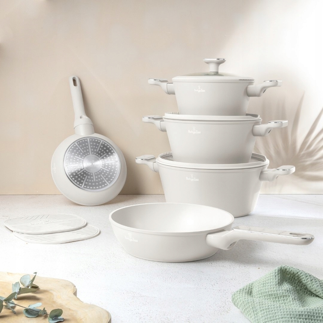 Súprava Hrncov 10 kusov BerlingerHaus BH-8400 Sahara Marble Collection