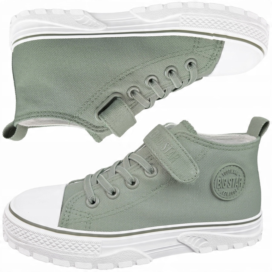 

Tenisówki dziecięce Big Star zielone HH374068 30