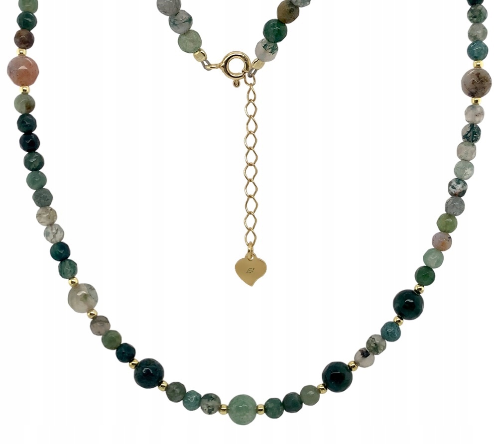 Stříbrný náhrdelník Ag 925 Agat PW0130224NG