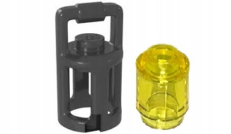 

Lego - Lampa 37776 - Pearl Dark Gray + wkład 3062b