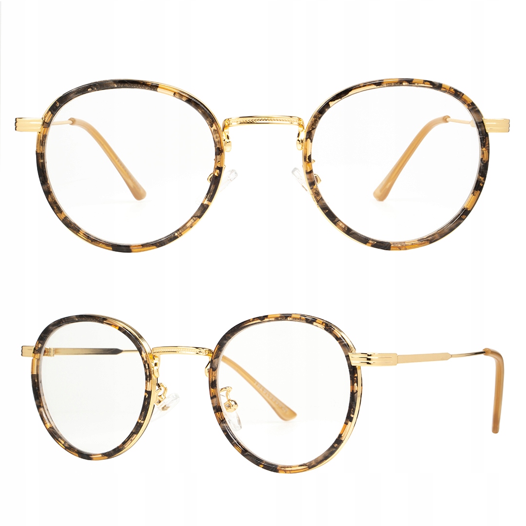 

Okulary Zerówki Oprawki Lenonki Okrągłe Szkła