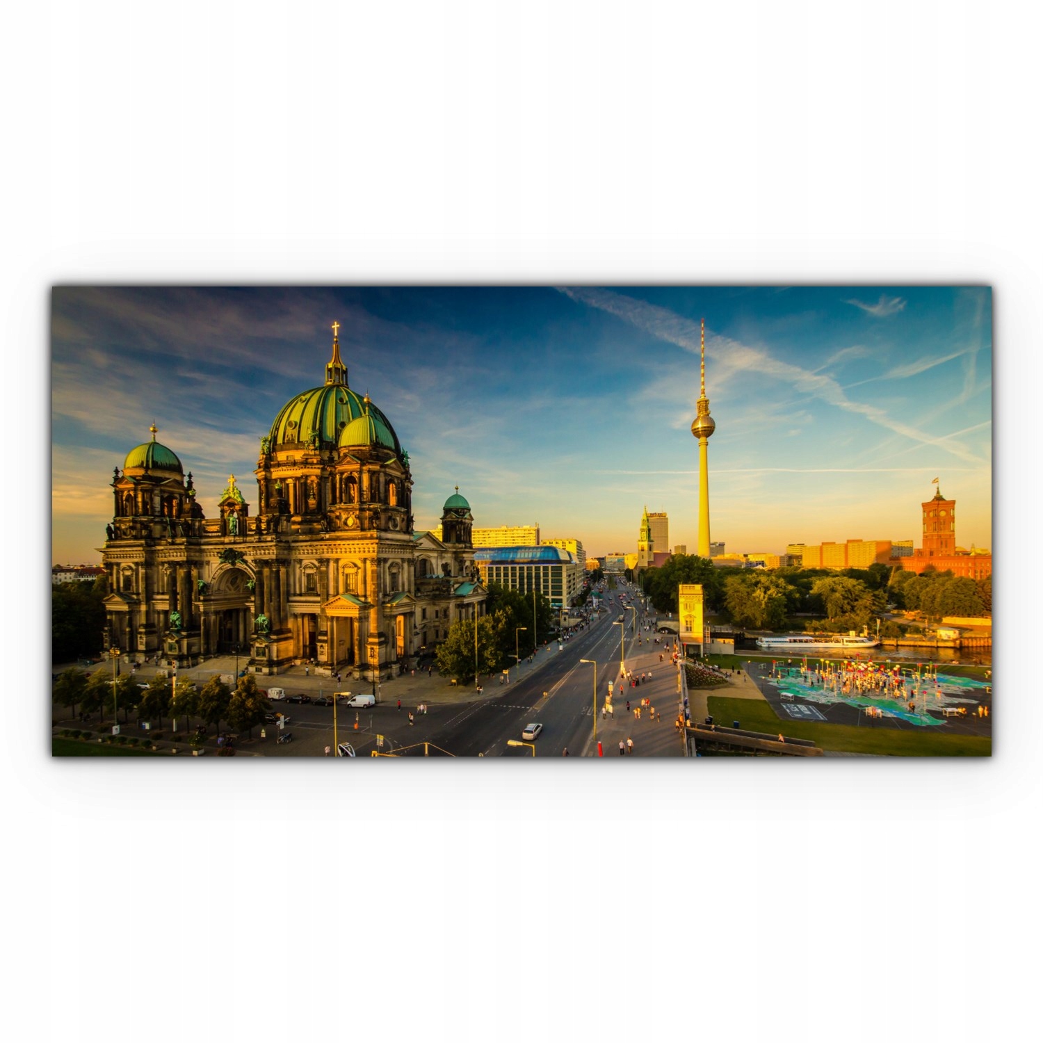 

Obraz canvas na ścianę 120x60 Berlin Miasto Niemcy