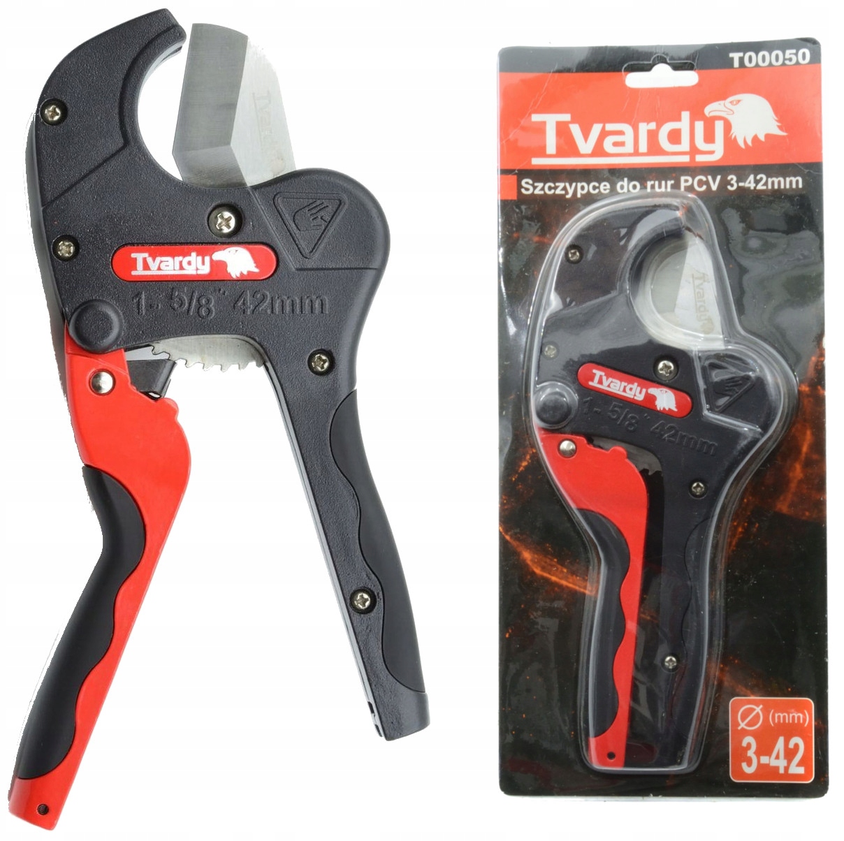 

Obcinak Nożyce Do Cięcia Rur Pcv Pp Pe Pex 3-42mm